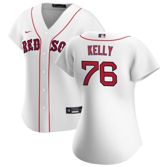 Zack Kelly Boston Red Sox Nike Women's Home Replica Jersey - White